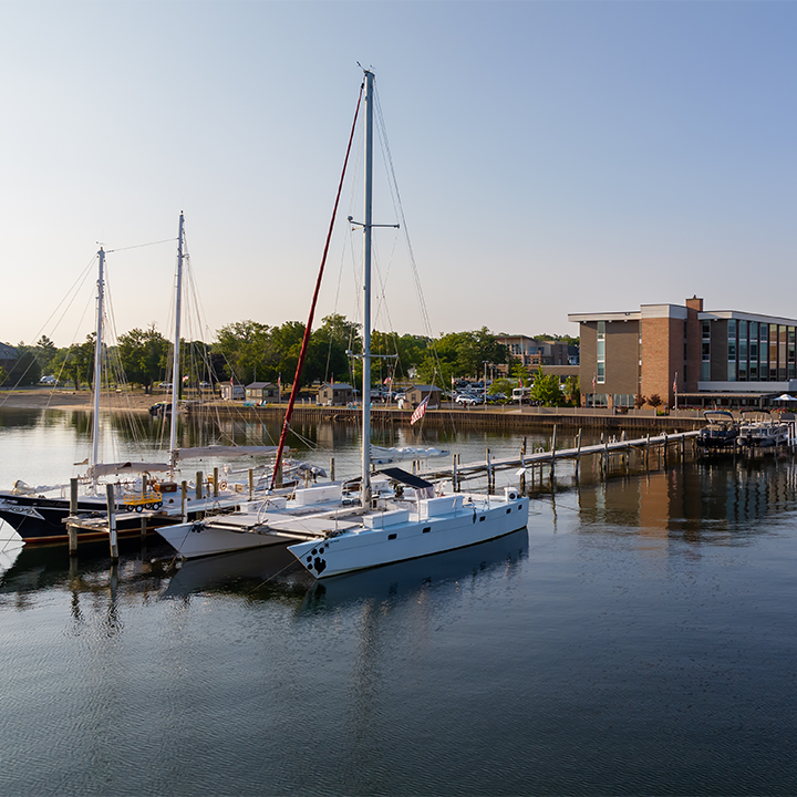 West Bay Beach, a Delamar Resort in Traverse City, Michigan, United States