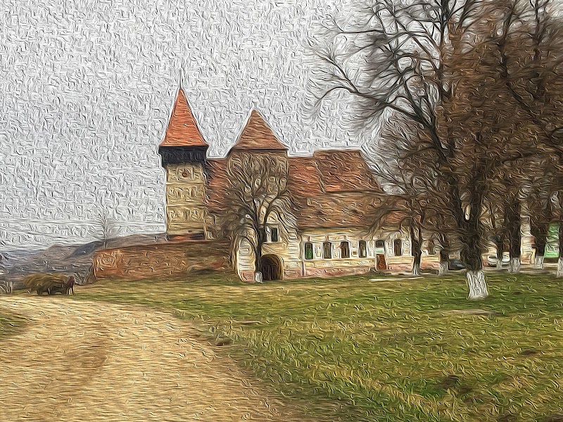 Casa Saseasca in Rasnov, Romania