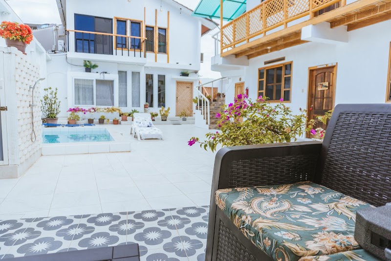 Hostal Casa Blanca in Puerto Lopez, Ecuador