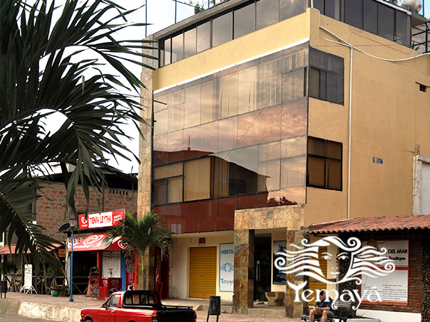 Hostal Yemaya in Puerto Lopez, Ecuador