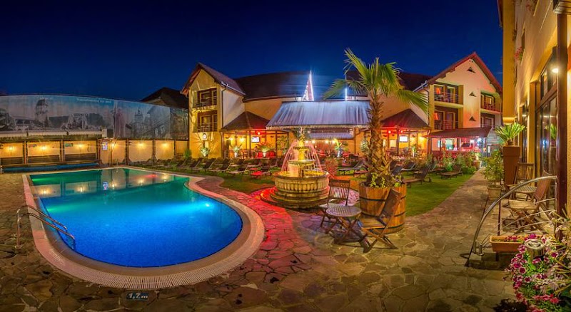 Hotel Korona in Sighisoara, Romania