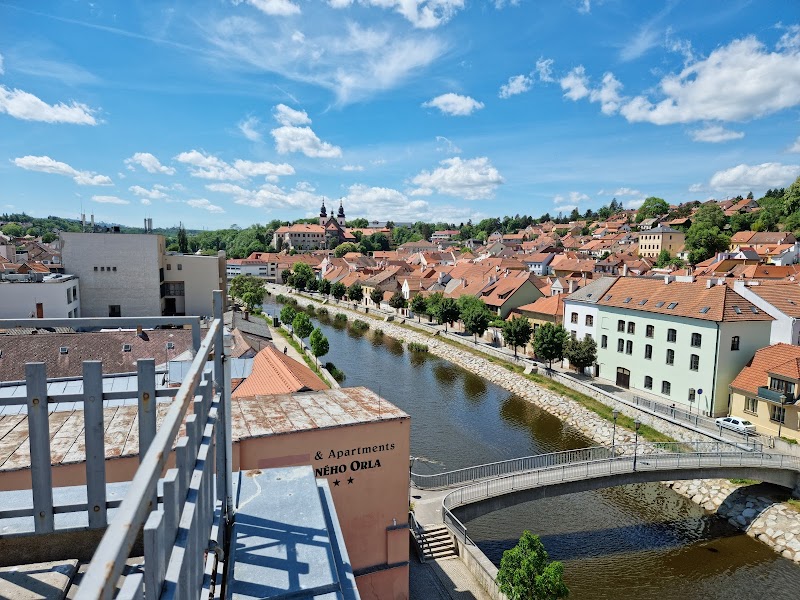 Hotel Zlatý Kříž in Trebic, Czechia