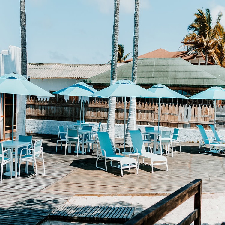 Isamar Hotel in Puerto Villamil, Ecuador