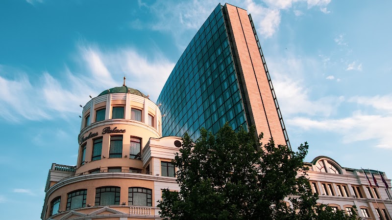 Donbass Palace Hotel in Donetsk, Ukraine