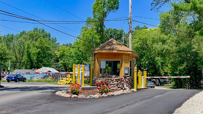Fish Lake Beach Camping Resort in Volo, Illinois, United States