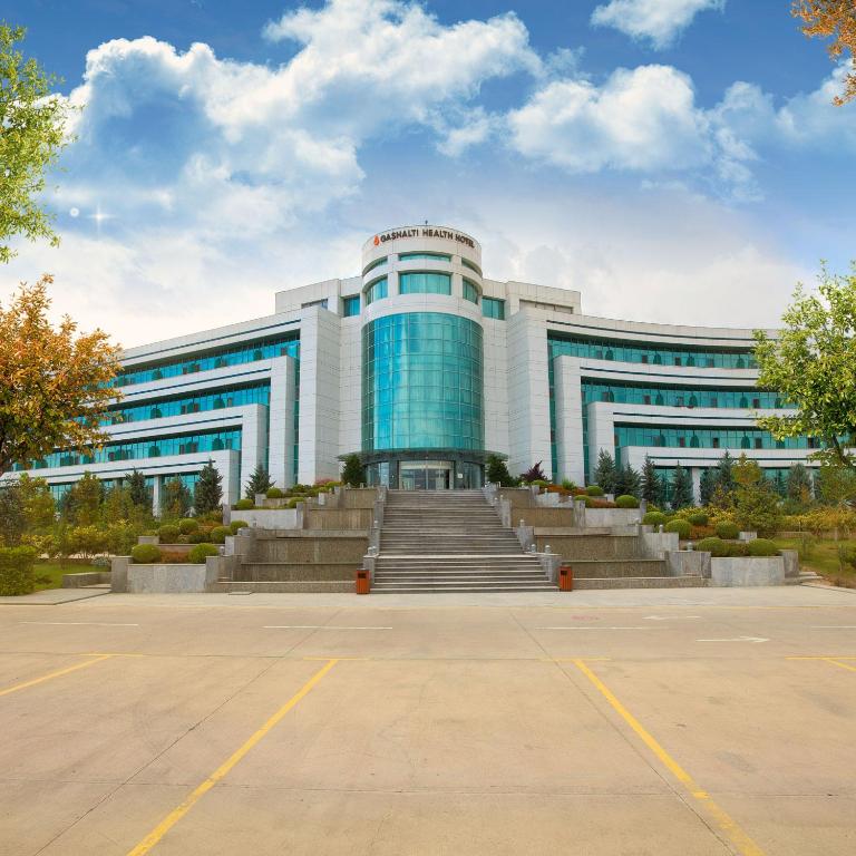 Gashalti Health Hotel in Naftalan, Azerbaijan