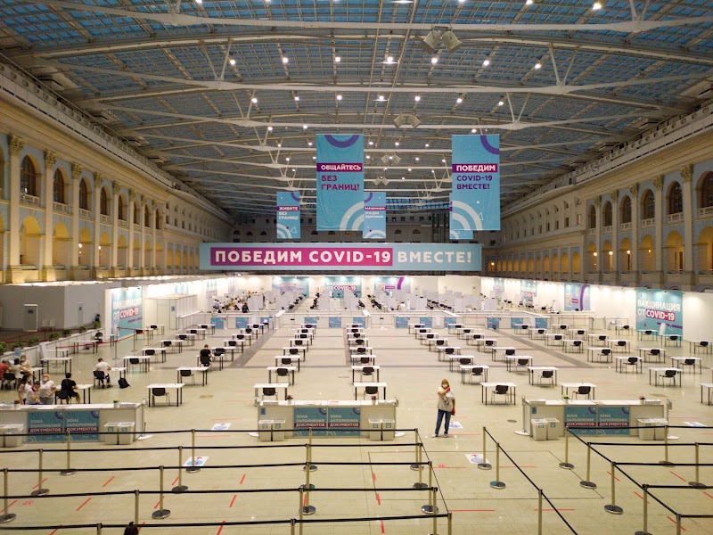 Gostiny Dvor in Totma, Russia