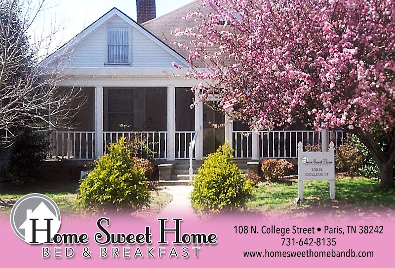 Home Sweet Home Bed and Breakfast in Paris, Tennessee, United States