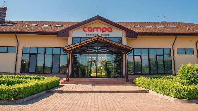 Hotel Campa in Bucha, Ukraine