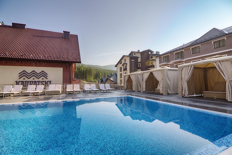 Hotel Carpathians in Dolyna, Ukraine