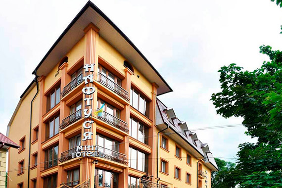 Hotel Naftusya in Truskavets, Ukraine