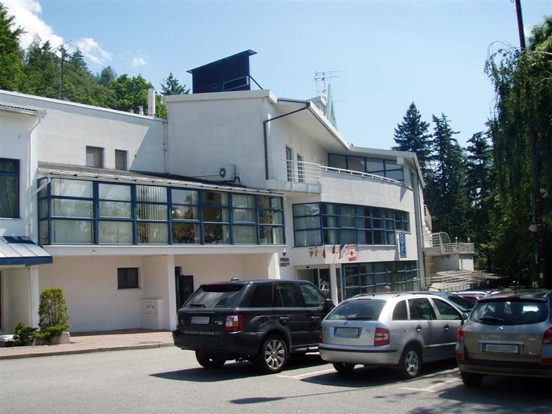 Interhotel America in Pisek, Czechia