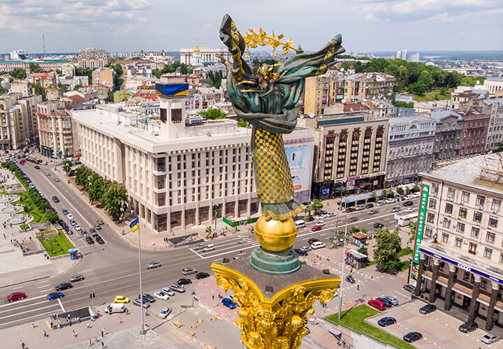 Khreschatyk Hotel in Kyiv, Ukraine