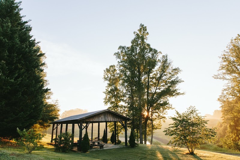 Klondike Cabins at Grassy Creek Vineyard & Winery in Elkin, North Carolina, United States