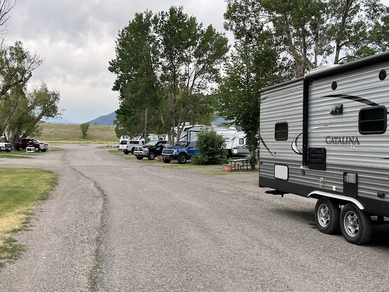 Livingston Campground in Livingston, Montana, United States