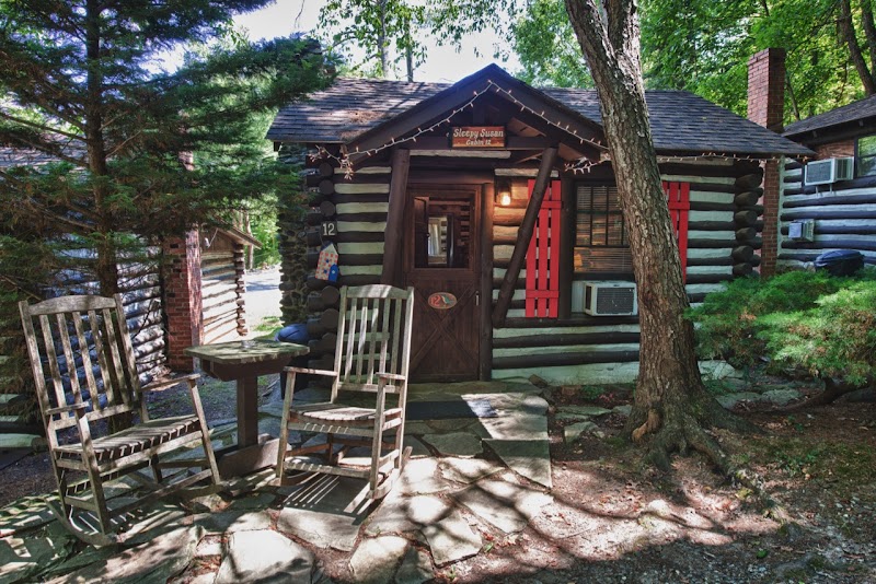 Log Cabin Motor Court in Woodfin, North Carolina, United States