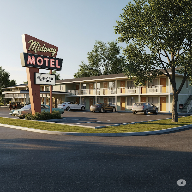 Midway Motel in Virginia, Minnesota, United States