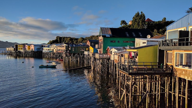 Palafito del Mar in Castro, Chile