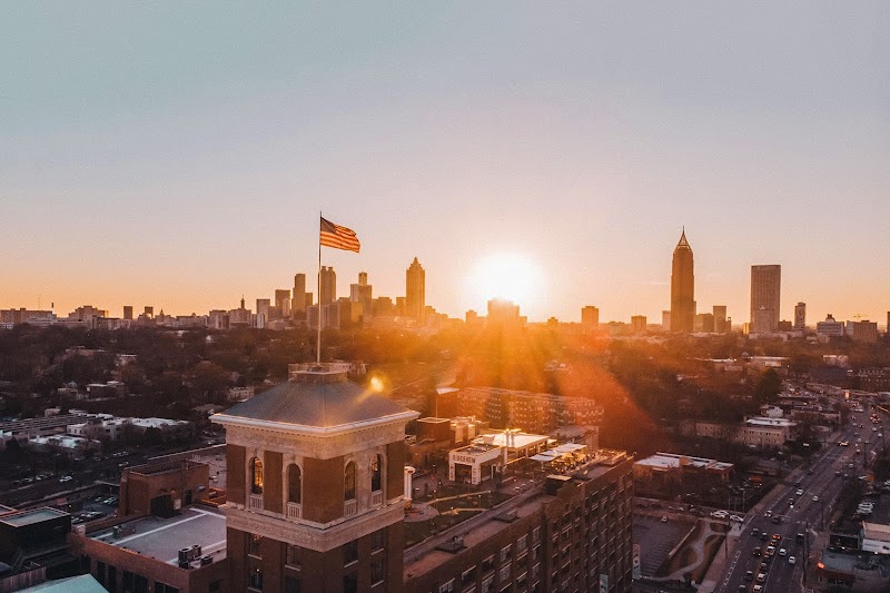 Ponce City Market Roof in Atlanta, Georgia, United States