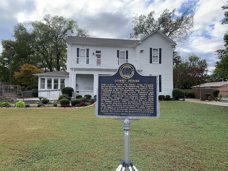 The Historic Lowry House in Huntsville, Alabama, United States