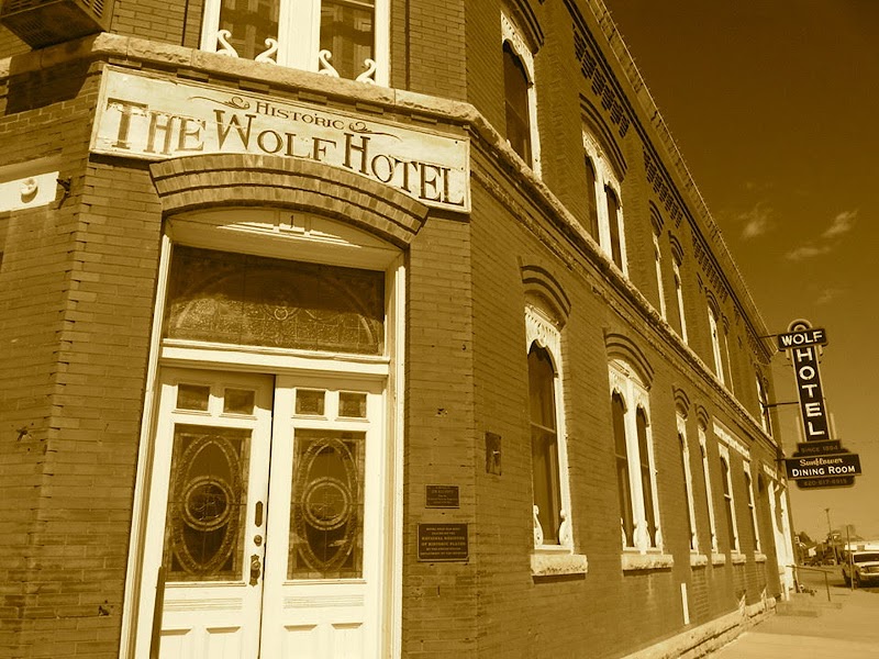 The Historic Wolf House in Newton, Kansas, United States