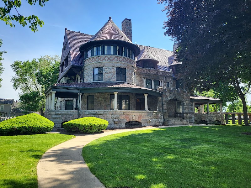 The Oliver Mansion in South Bend, Indiana, United States