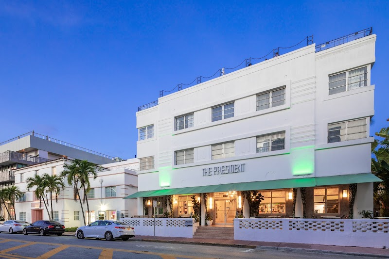 The President Hotel in Miami Beach, Florida, United States