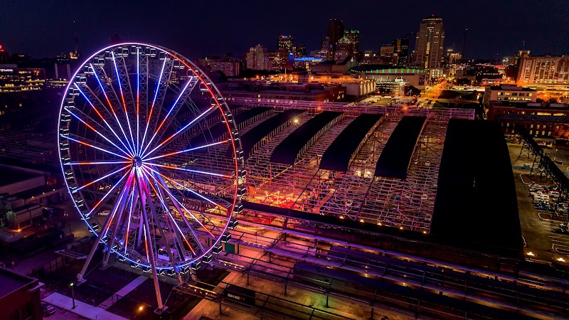 The St. Louis Wheel in St. Louis, Missouri, United States