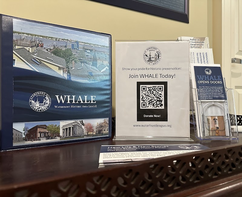 The Waterfront Historic Area League (WHALE) House in New Bedford, Massachusetts, United States