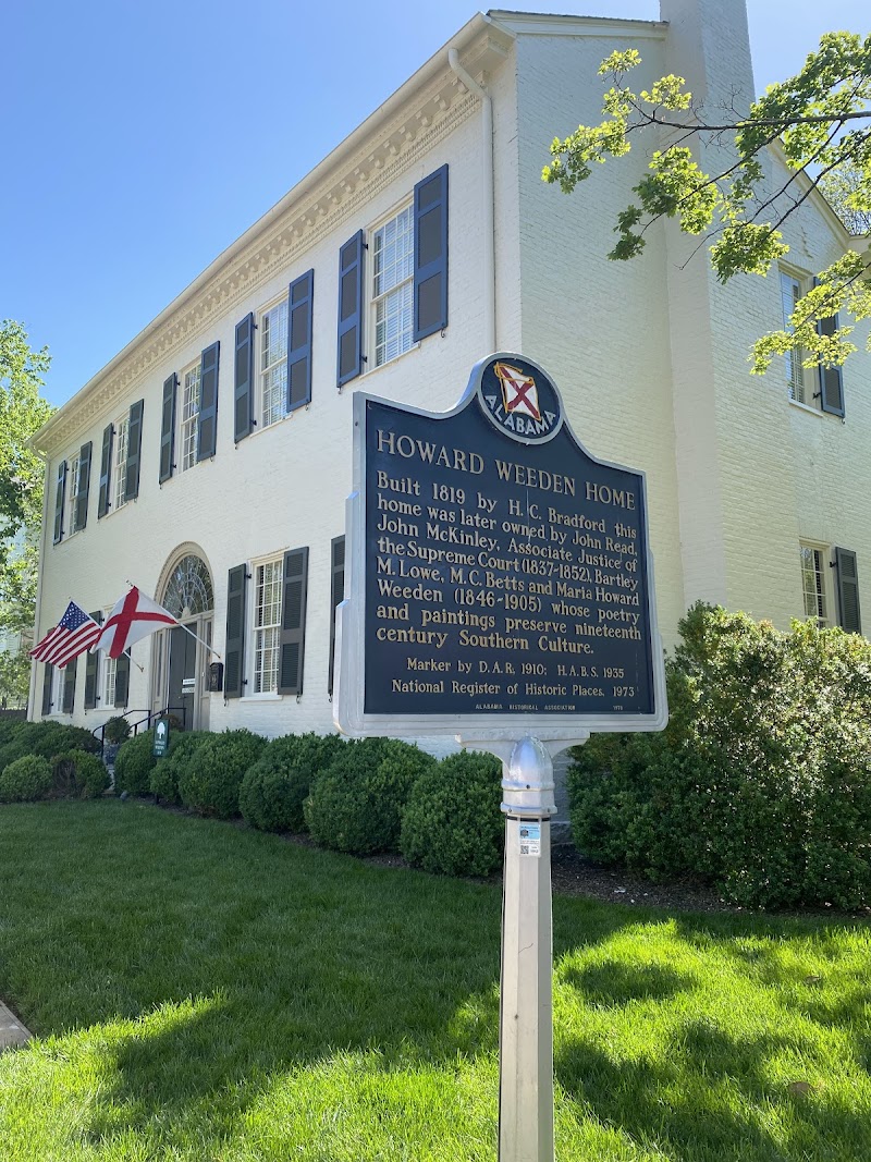 The Weeden House Museum and Garden in Huntsville, Alabama, United States