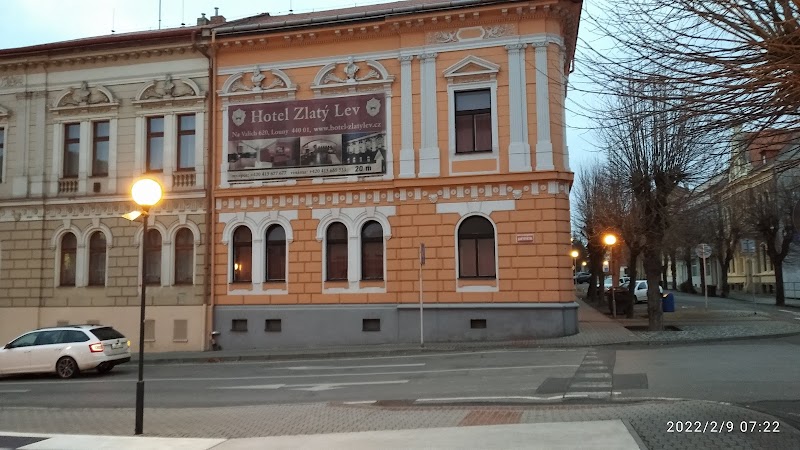 Zlatý Lev Hotel in Louny, Czechia