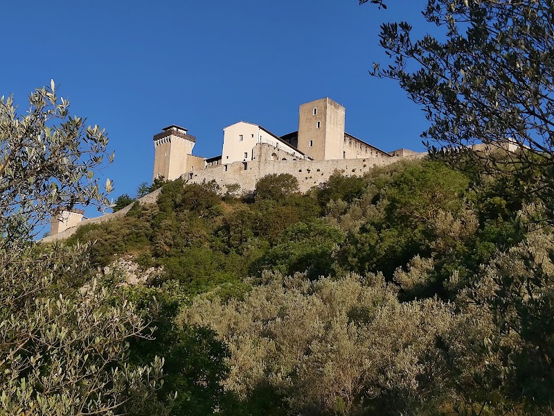 Albornoz Palace Hotel in Spoleto, Italy