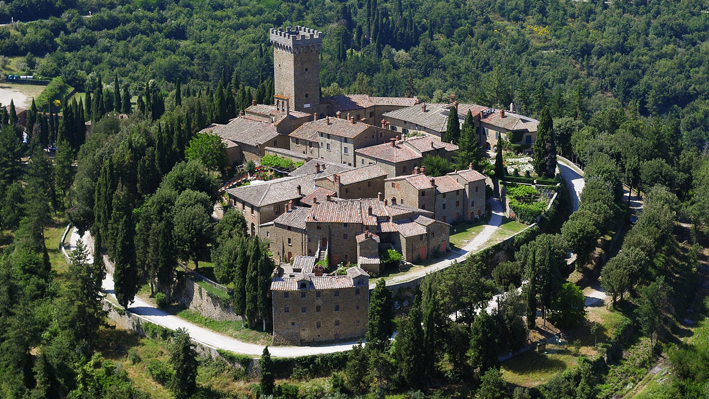 Castello di Gargonza in Monte San Savino, Italy