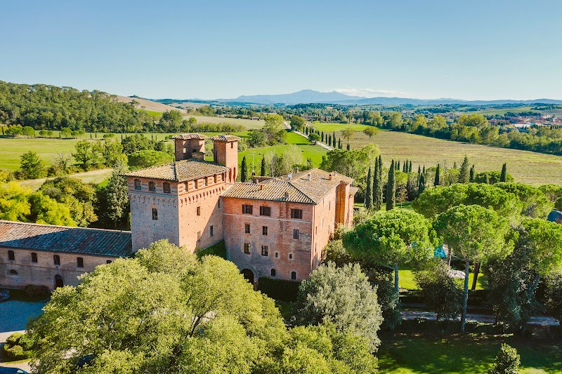 Castello di San Fabiano in Monteroni d'Arbia, Italy
