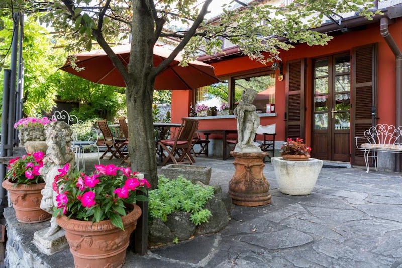 Frontelago Lake Como in Mandello del Lario, Italy