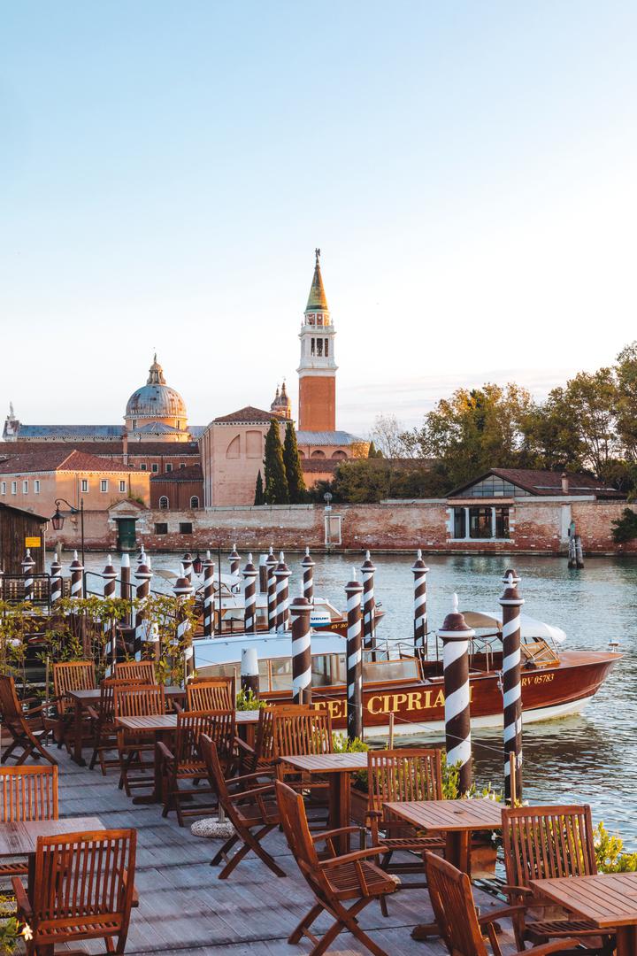 Hotel Cipriani in Venice, Italy