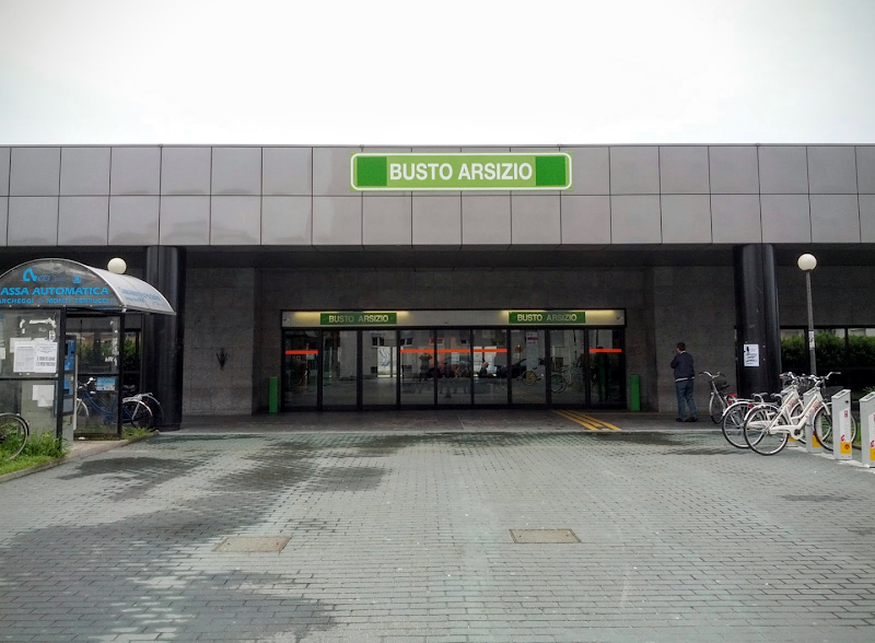 Stazione Nord in Busto Arsizio, Italy