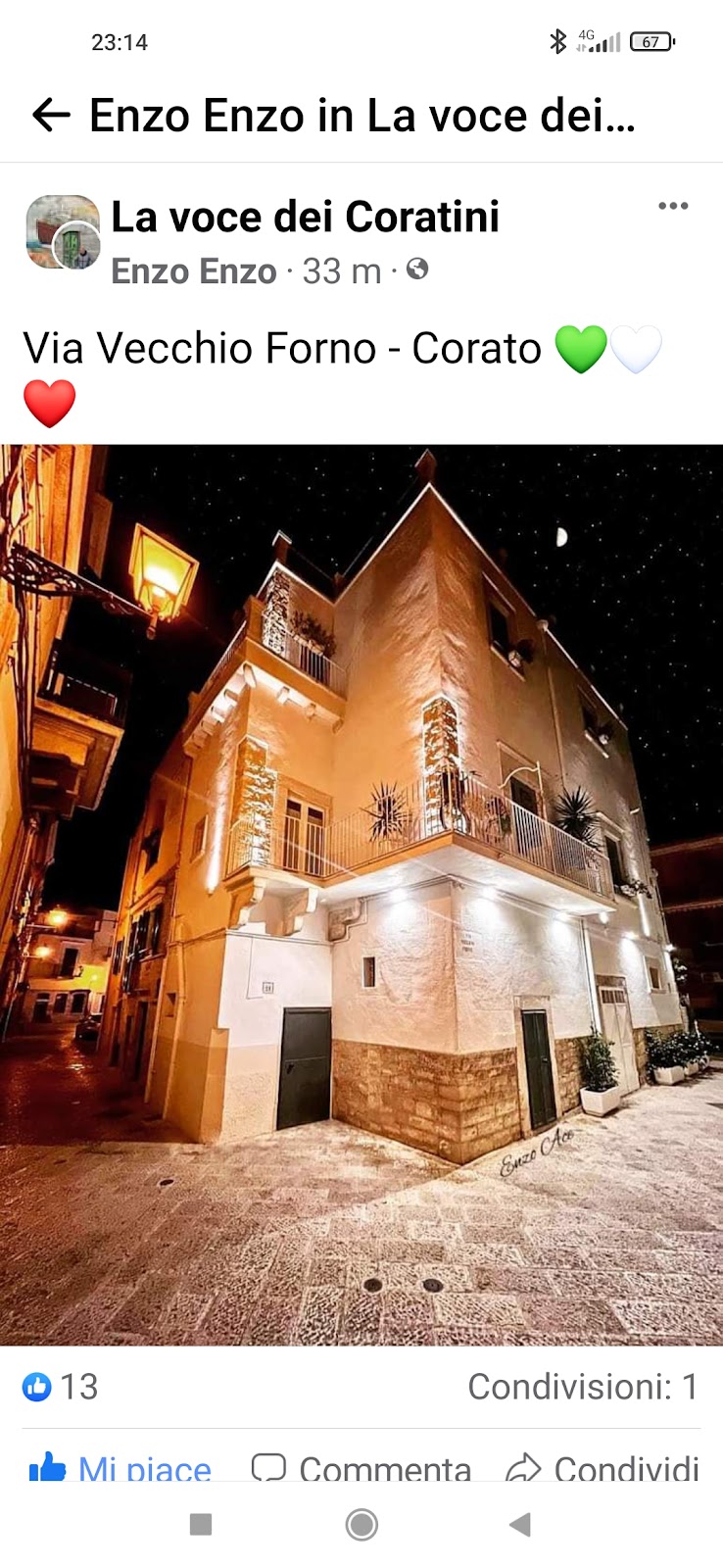 Torre Pendio in Corato, Italy