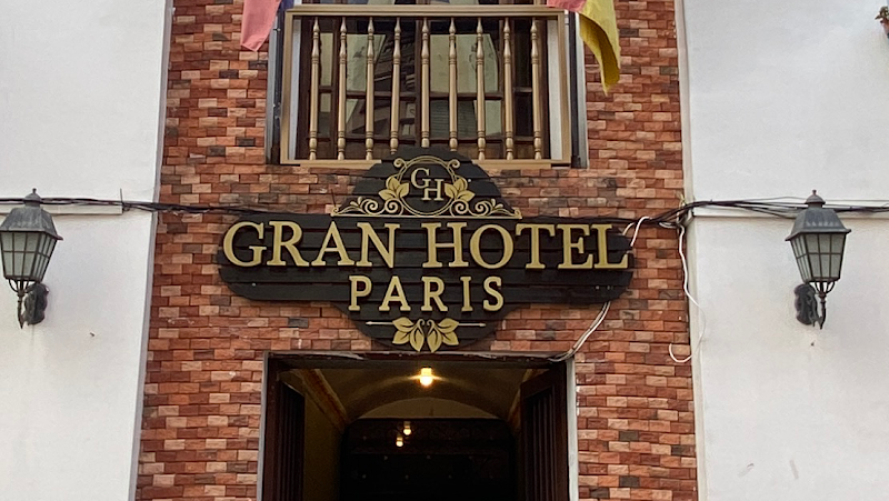 Gran Hotel Paris in Cuenca, Ecuador