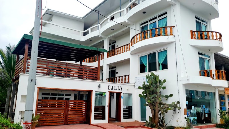 Hotel Cally in Puerto Villamil, Ecuador