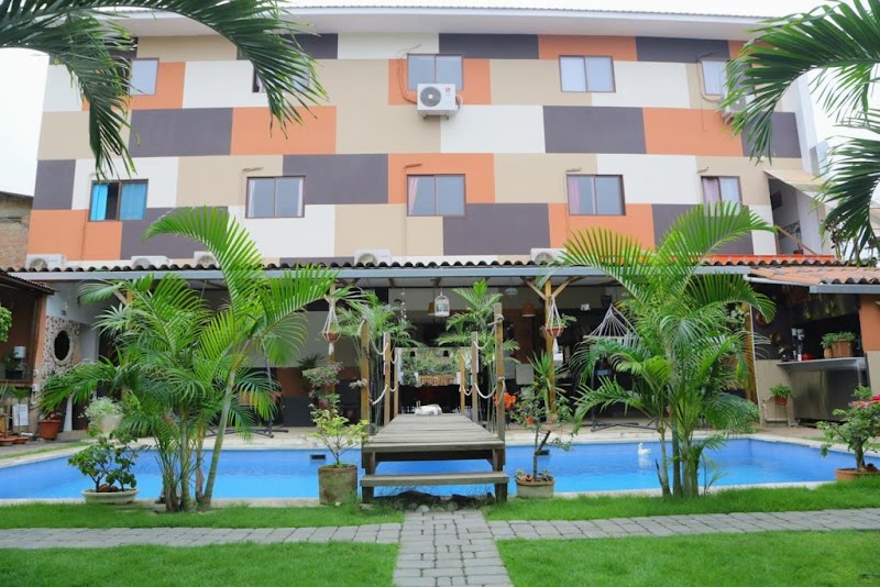 Hotel Restaurante Ancora in Puerto Lopez, Ecuador