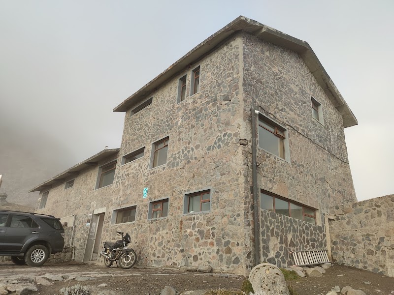 Refugio Ruales Oleas Berge in Cayambe, Ecuador