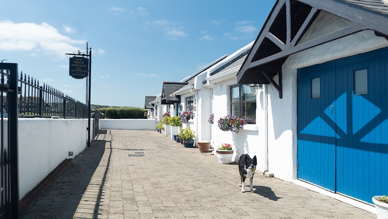 The White Cottages in Na Sceiri, Ireland