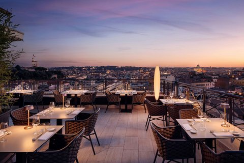 Hotel Bernini Bristol in Rome, Italy